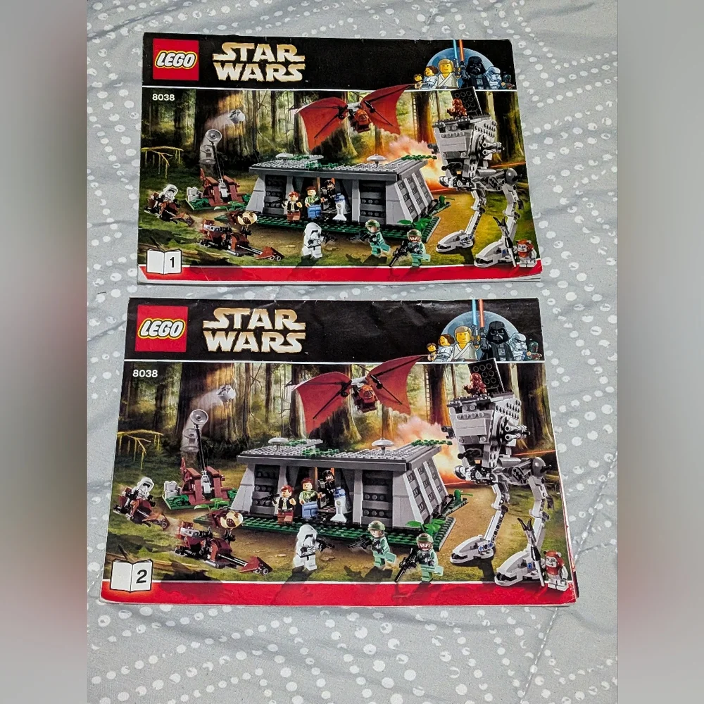 Lego Star Wars The Battle of Endor (8038) - 100% Complete, No Box - Picture 3 of 11